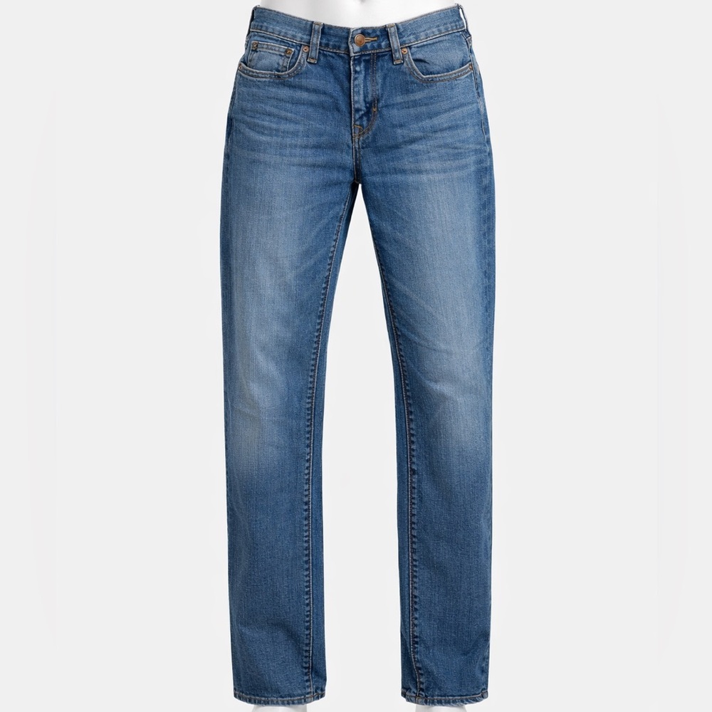 Gap 1969 Real Straight Blue Jeans Size 28 Classic Denim